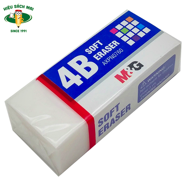 Tẩy chì trắng 4B nhỏ AXPN0760 (36/864)
