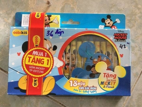 Màu sáp COLOKIT Thiên Long CR-CO28/MI 18 màu (96)