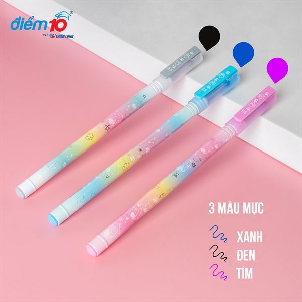 Bút Gel 0.5mm Điểm 10 Tp-Gel039 Chính Hãng - Có Tại Hiệu Sách Mai