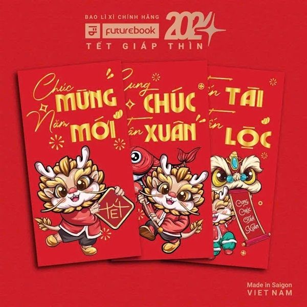Bao lì xì Tết năm 2025 (5 cái/ tập) (120)