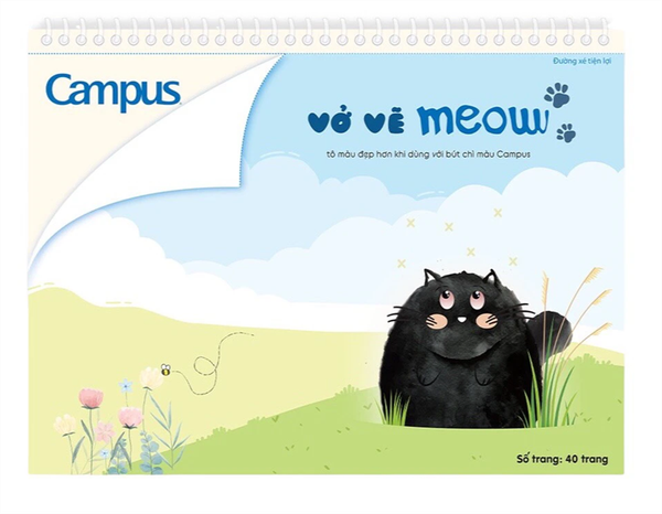 Vở vẽ A4 Campus (5/80)