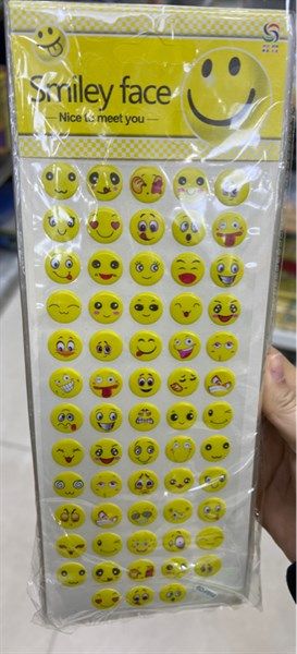 Sticker mặt cười – HIỆU SÁCH MAI