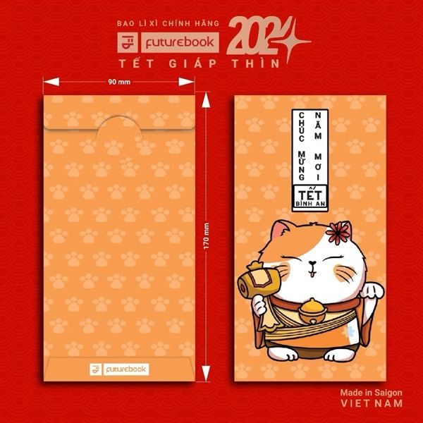 Bao lì xì Tết năm 2025 (5 cái/ tập) (120)