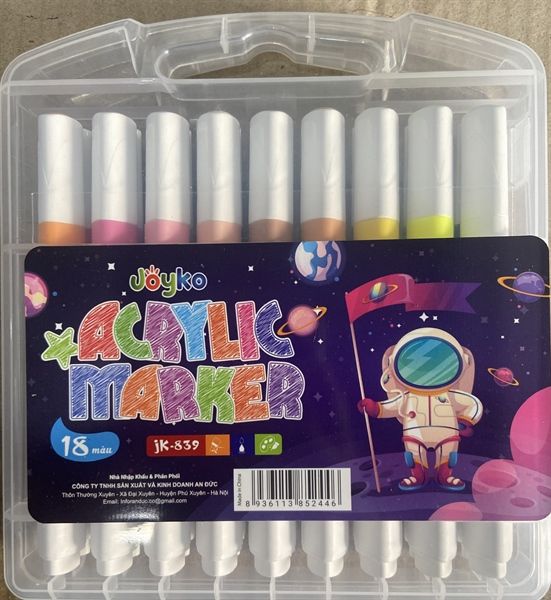 Bút dạ màu Acrylic Marker Joyko
