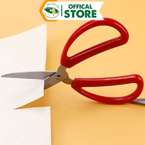 Kéo Sắt Cán Đỏ 17mm Ass91387 Chính Hãng - Có Tại Hiệu Sách Mai