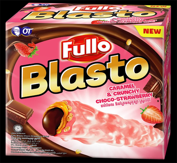 Bánh quế Fullo Blasto 15g (15 thanh/hộp)