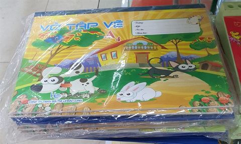 Vở vẽ Hải Long