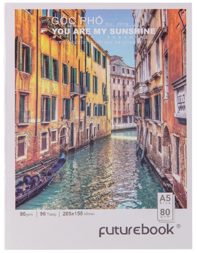 Vở kẻ ngang ĐL80gsm Góc Phố FutureBook