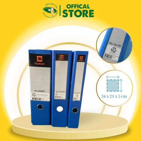 File Còng Bật 1 Mặt Si Elephant No.101 Pf Chính Hãng - Có Tại Hiệu Sách Mai