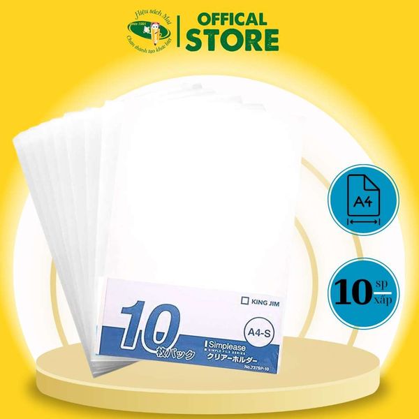 File Hở 2 Cạnh Kingjim 737 Chính Hãng - Có Tại Hiệu Sách Mai