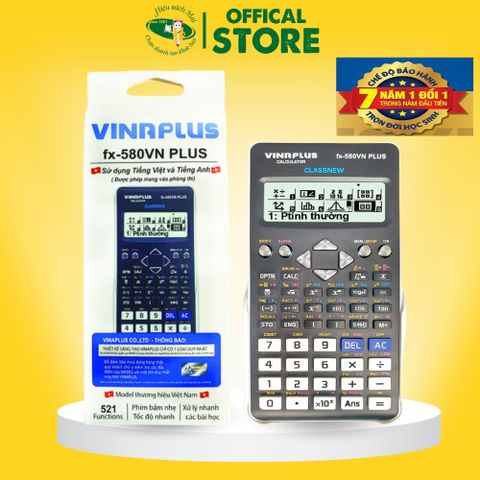 Máy Tính Khoa Học Vinaplus Chính Hãng - Có Tại Hiệu Sách Mai