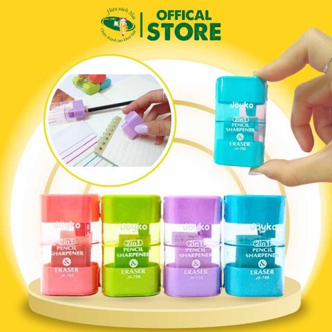Gọt Chì Kèm Tẩy Joyko Jk-705 Chính Hãng - Có Tại Hiệu Sách Mai