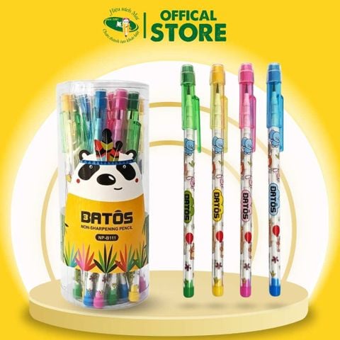 Bút Chì Đốt Batos Np-B111 Chính Hãng - Có Tại Hiệu Sách Mai