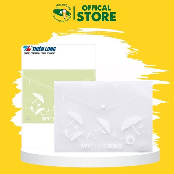 Túi Cúc F4 Thiên Long Chính Hãng - Có Tại Hiệu Sách Mai