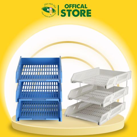 Giá 3 Tầng Comix B2060 Chính Hãng - Có Tại Hiệu Sách Mai