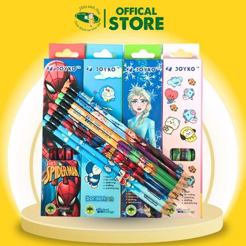 Bút Chì Gỗ Joỵko Chính Hãng - Có Tại Hiệu Sách Mai