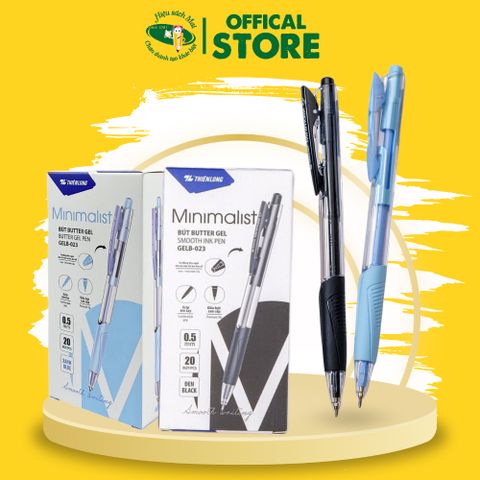 Bút Gel Bi Thiên Long Gelb-023 Chính Hãng - Có Tại Hiệu Sách Mai