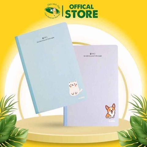 Vở Caro B5 May Dán Gáy Klong Chính Hãng - Có Tại Hiệu Sách Mai