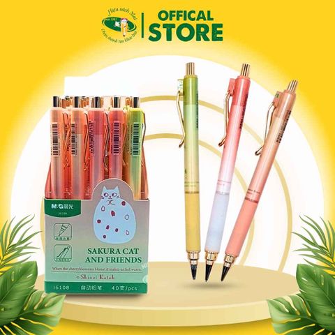 Bút Chì Kim Mèo Sakura Và Những Người Bạn Đáng Yêu, Món Quà Cho Các Bé Gái Chính Hãng - Có Tại Hiệu Sách Mai