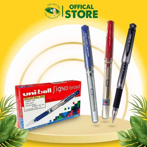 Bút Ký Mực Nước 1.0mm Uniball Um-153 Chính Hãng - Có Tại Hiệu Sách Mai