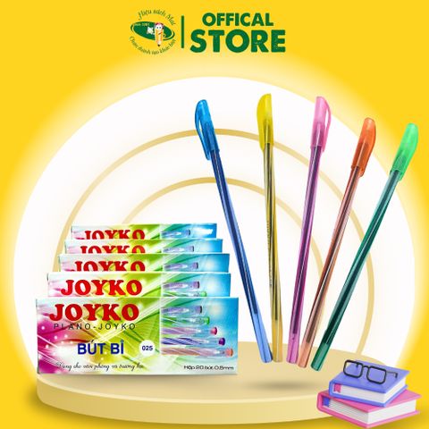 Bút Bi Joyko 025 Chính Hãng - Có Tại Hiệu Sách Mai