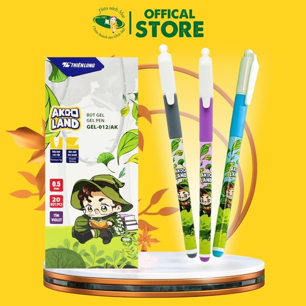 Bút Gel Gel-012/AK Chính Hãng - Có Tại Hiệu Sách Mai