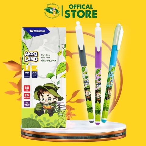 Bút Gel Gel-012/AK Chính Hãng - Có Tại Hiệu Sách Mai