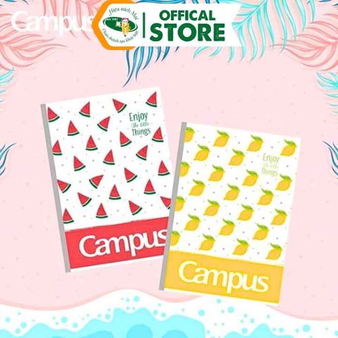 Vở Campus Enjoy The Litlle Things Nbbejy120 Chính Hãng - Có Tại Hiệu Sách Mai