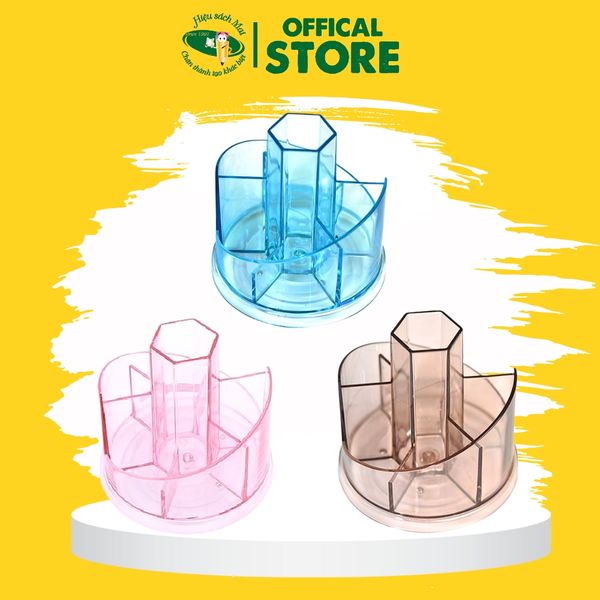 Khay Cắm Bút Xoay Flexoffice Fo-Ps02 Chính Hãng - Có Tại Hiệu Sách Mai