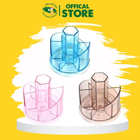 Khay Cắm Bút Xoay Flexoffice Fo-Ps02 Chính Hãng - Có Tại Hiệu Sách Mai