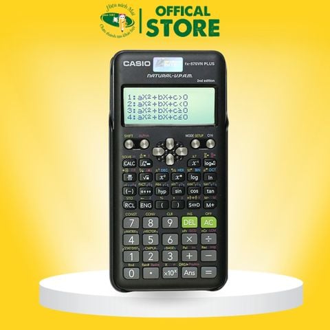Máy Tính Casio Fx-570Vn Plus Chính Hãng - Có Tại Hiệu Sách Mai