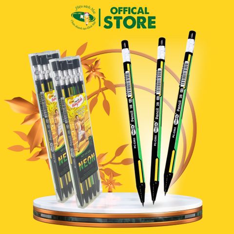 Bút Chì Kim 2.0mm 2B Neon Colokit Pc-C002 Chính Hãng - Có Tại Hiệu Sách Mai