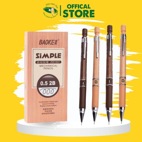 Bút Chì Kim Tự Động 0.5mm Baoke Chính Hãng - Có Tại Hiệu Sách Mai
