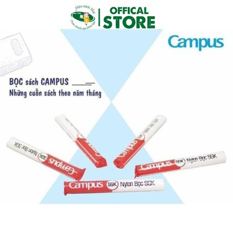 [CAMPUS] Nilong bọc sách Campus NC-BOK-10-3 (10tờ/tập) sản phẩm chính hãng