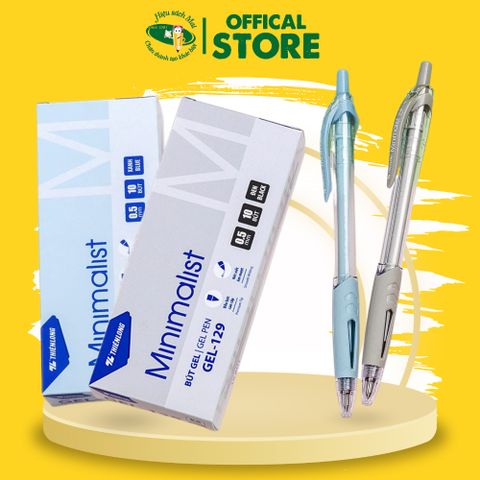 Bút Gel Thiên Long Gel-129 Chính Hãng - Có Tại Hiệu Sách Mai