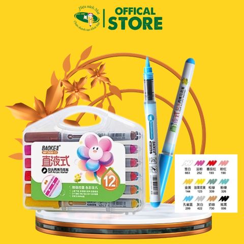 Bút Acrylic Thư Pháp Chính Hãng - Có Tại Hiệu Sách Mai