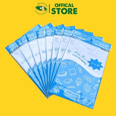 Giấy Kiểm Tra Hải Long Chính Hãng - Có Tại Hiệu Sách Mai