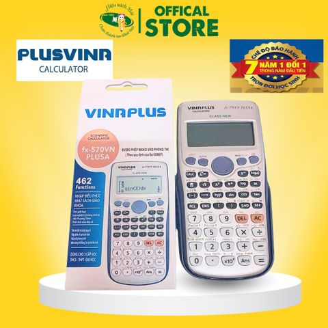 Máy Tính Khoa Học Vinaplus Chính Hãng - Có Tại Hiệu Sách Mai