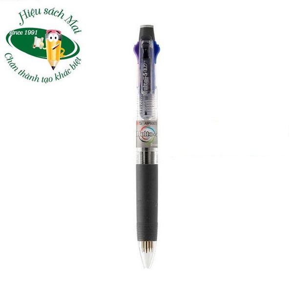 Bút Bi 5 Màu 0.7mm Chính Hãng - Có Tại Hiệu Sách Mai