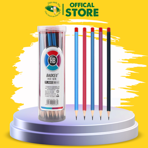 Bút Chì Gỗ Baoke Chính Hãng - Có Tại Hiệu Sách Mai