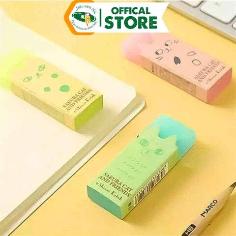 Tẩy Màu Sakura Cats & Friend M&G Axp963Dd Chính Hãng - Có Tại Hiệu Sách Mai
