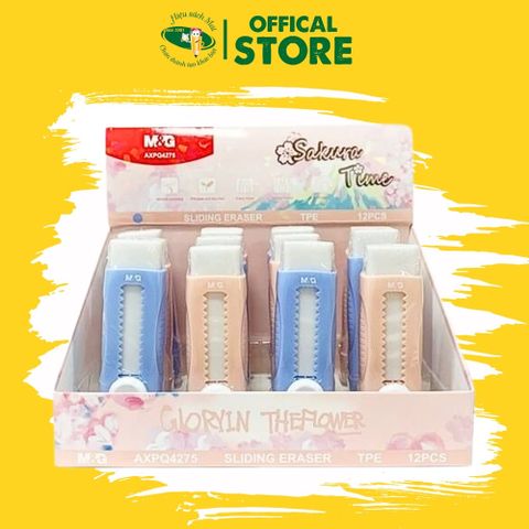 Tẩy Chì Nhiều Màu Hoa Anh Đào Giống Dao Trổ Chính Hãng - Có Tại Hiệu Sách Mai