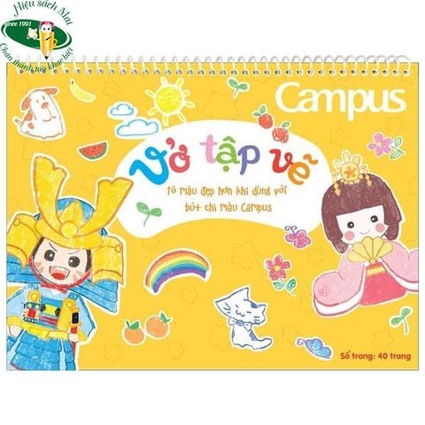 [CAMPUS] Vở vẽ A4 Campus  sản phẩm chính hãng