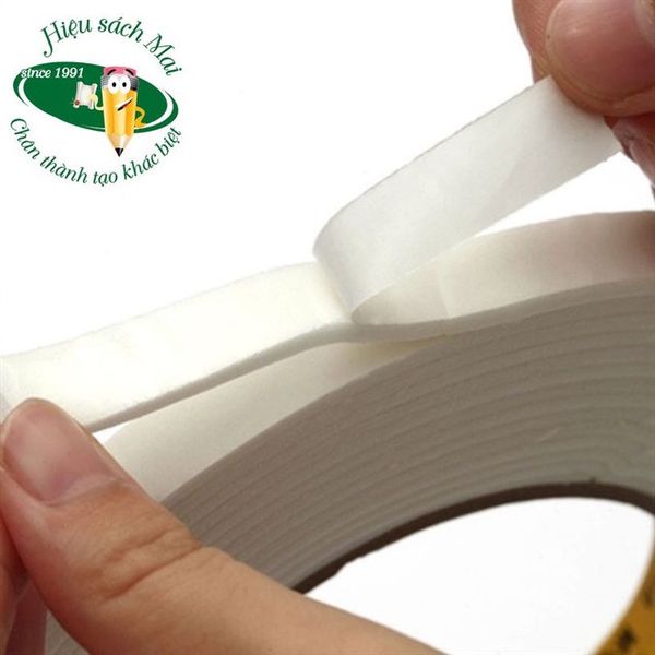 Băng Dính Xốp 12mm Ajd97352 2 Cuộn/Túi Chính Hãng - Có Tại Hiệu Sách Mai