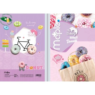 [MAPLE] Vở Kẻ Ngang Maple Định Lượng 70gsm Sản Phẩm Chính Hãng