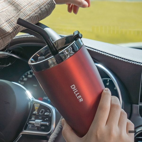 Cốc giữ nhiệt MLH9065 kèm ống hút
