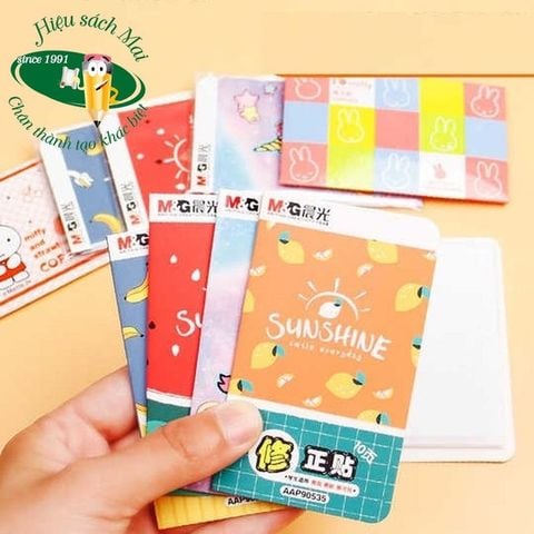 Aap90535 Dán Xoá Học Sinh M&G Có Tại Hiệu Sách Mai Hãng M&G
