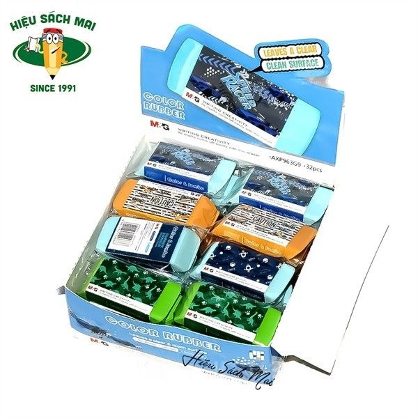 Tẩy Màu Học Sinh In Hình Cutie Axp963G9 Chính Hãng - Có Tại Hiệu Sách Mai