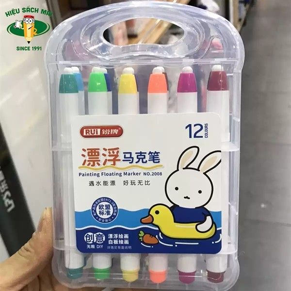 Bút Màu Nước Marker Rui No.2008 Chính Hãng - Có Tại Hiệu Sách Mai