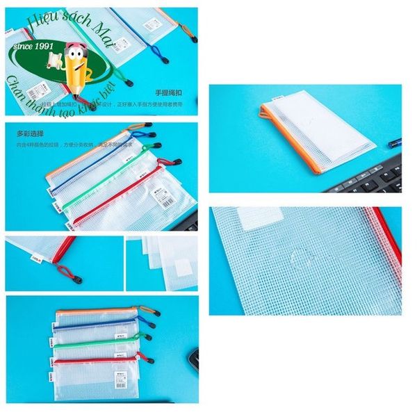 Túi Lưới A5.5 Admn4285 Có Tại Hiệu Sách Mai Hãng M&G